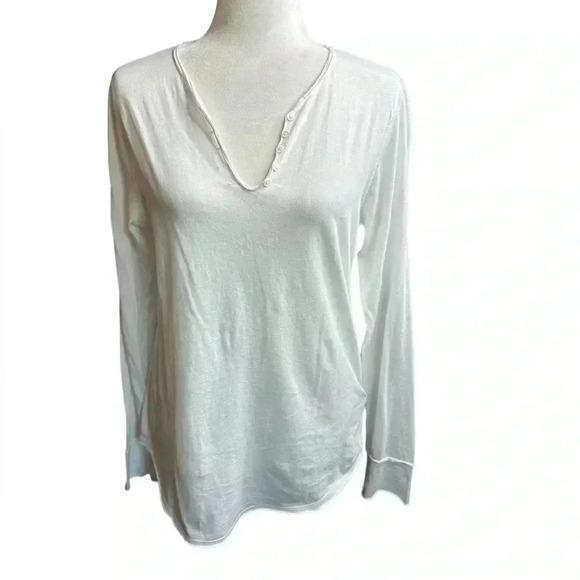 Zadig & Voltaire Long Sleeve White with multicolored Crystals -Cheri on Back L - Picture 3 of 7